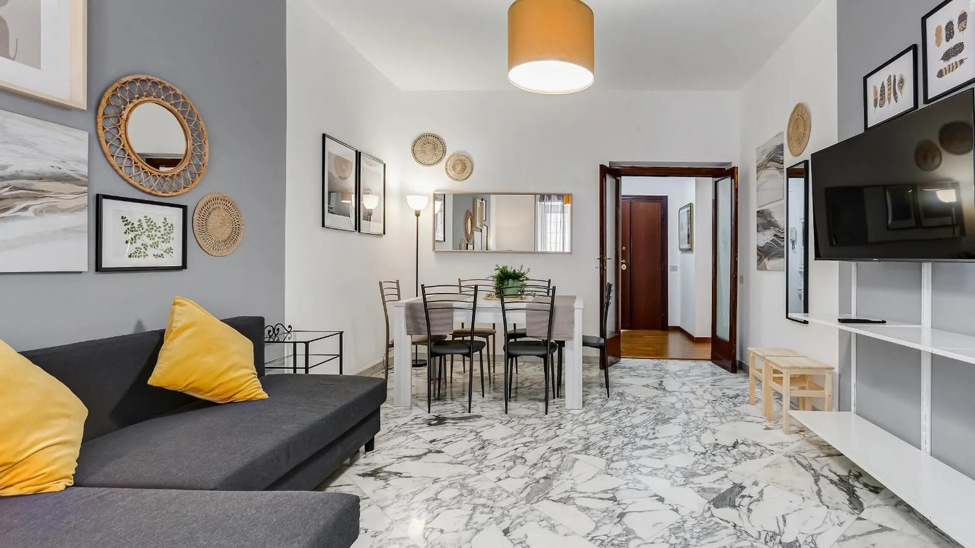 Bdc - Egeria 3-Bdr Huge Apartment Řím
